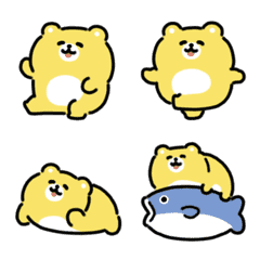 smiling bear emoji
