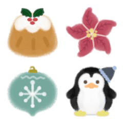 Fluffy Emoji winter ver.