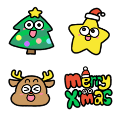 Xmas Kawaii&Cute emoji