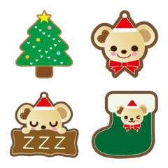 Christmas in cooking teddy bear