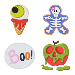 Happy Halloween Cookie icing