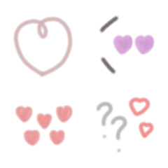 Stylish Heart Emoji (o'_'o)