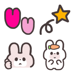 Puni Puni Usagi Emoji For Everyday1