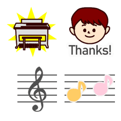 Emoji Set for Electronic Organ Teachers