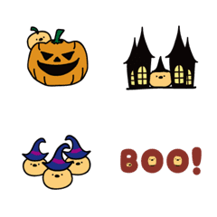 simple hiyoko Halloween Emoji by keimaru