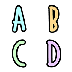 Emoji : English Alphabet Vol.1