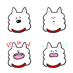 WEST highland White terrier loose emoji