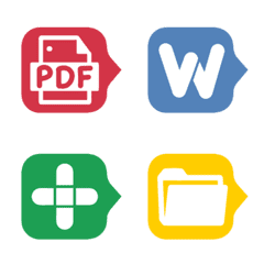 WoWo's Style -- Office tools in balloon