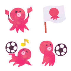 Octopus and soccer ball