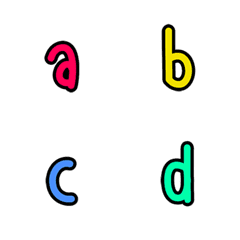 Emoji : English Alphabet Vol.2