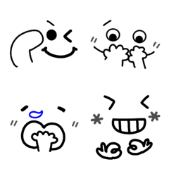 Easy-to-use facial Emoji for men5