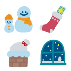 Winter color emoji.