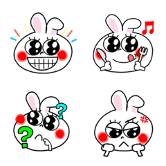 Cute rabbit reaction.