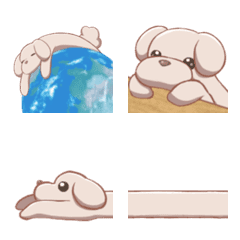 HAPPY Toy poodle emoji