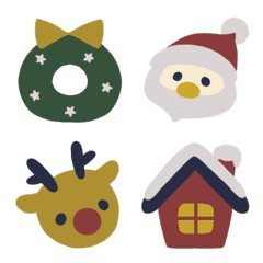 Move!  Adult cute chic winter emoji