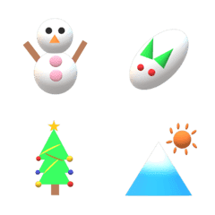 Various winter emoji 1