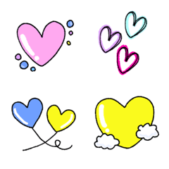 mekabu's multicolored heart