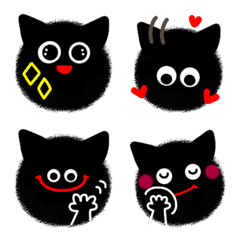 black cat Emoji...