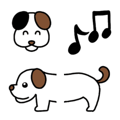 Dog emoji that you can connect and enjoy