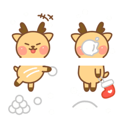 Bambi emoji - winter vibe