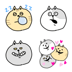 Reaction cat emoji