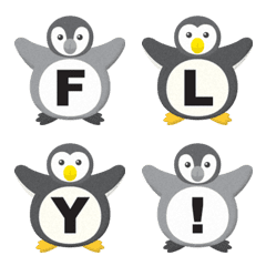 connect penguin parent&child alphabet
