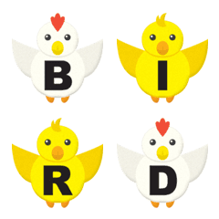 connect chicken&chick alphabet