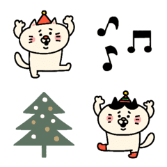 My favorite moving winter's cat emoji.