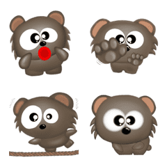 Move! Bear san's Emoji