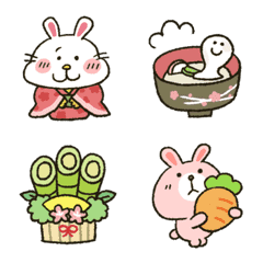 Rabbit new year emoji 2023 version