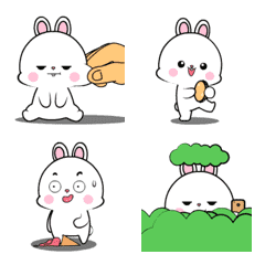 Lovely Rabbit 3 : Animated emoji