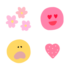 cute, colorful, emoji!