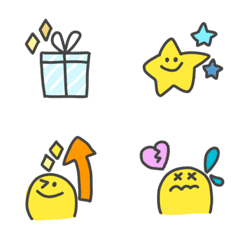 colorful cute Emoji2