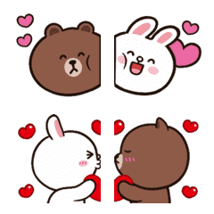 Ningluk x Brown & Friends Emoji