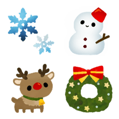 Move!  Emoji that can be used in winter