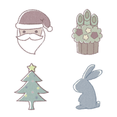 Smoky-coloured winter Emoji.