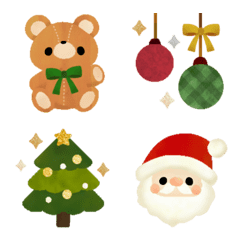 Move!  cute happy christmas emoji