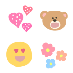 simple, cute, bear, popular