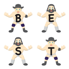 connect super star wrestler alphabet4