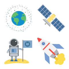 Outer Space and Planet Emojis