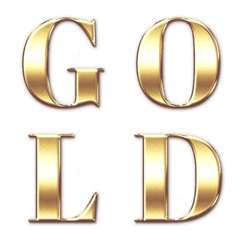 GOLD Vol.1 - Alphanumeric + Symbols