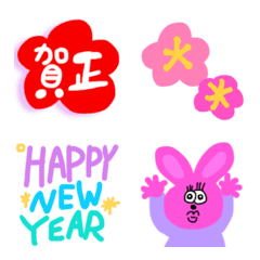 winter New Year emoji