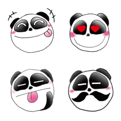 a panda with love Emoji01