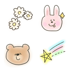 Healing, bears, rabbits, glitter