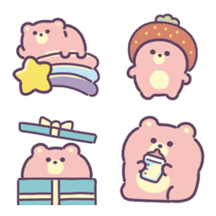 Moving bear emoji (dream)