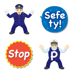 connect police officer alphabet