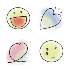 smile cute Emoji (o'_'o)