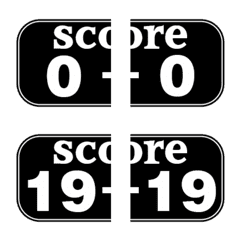 Sporting score