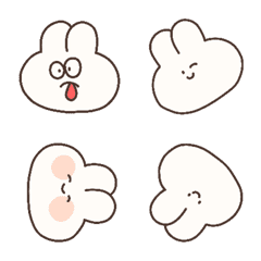 Rabbit rabbit cute emoji