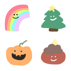 All season cute emoji
